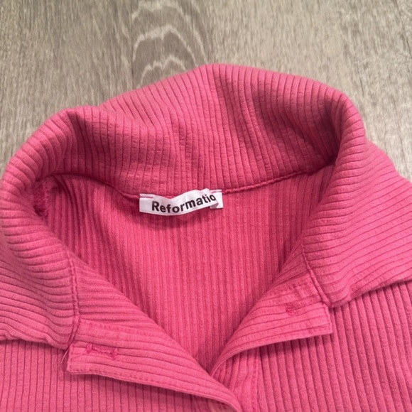 Reformation Elin Knit Top - Snapdragon - Picture 6 of 9